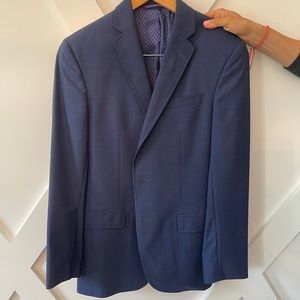 Ted Baker London blue suit 38R jacket and 31R pants